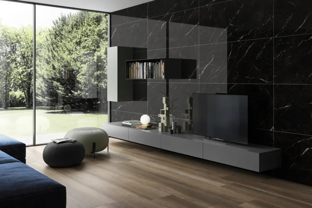 purity of Tile supreme dark living